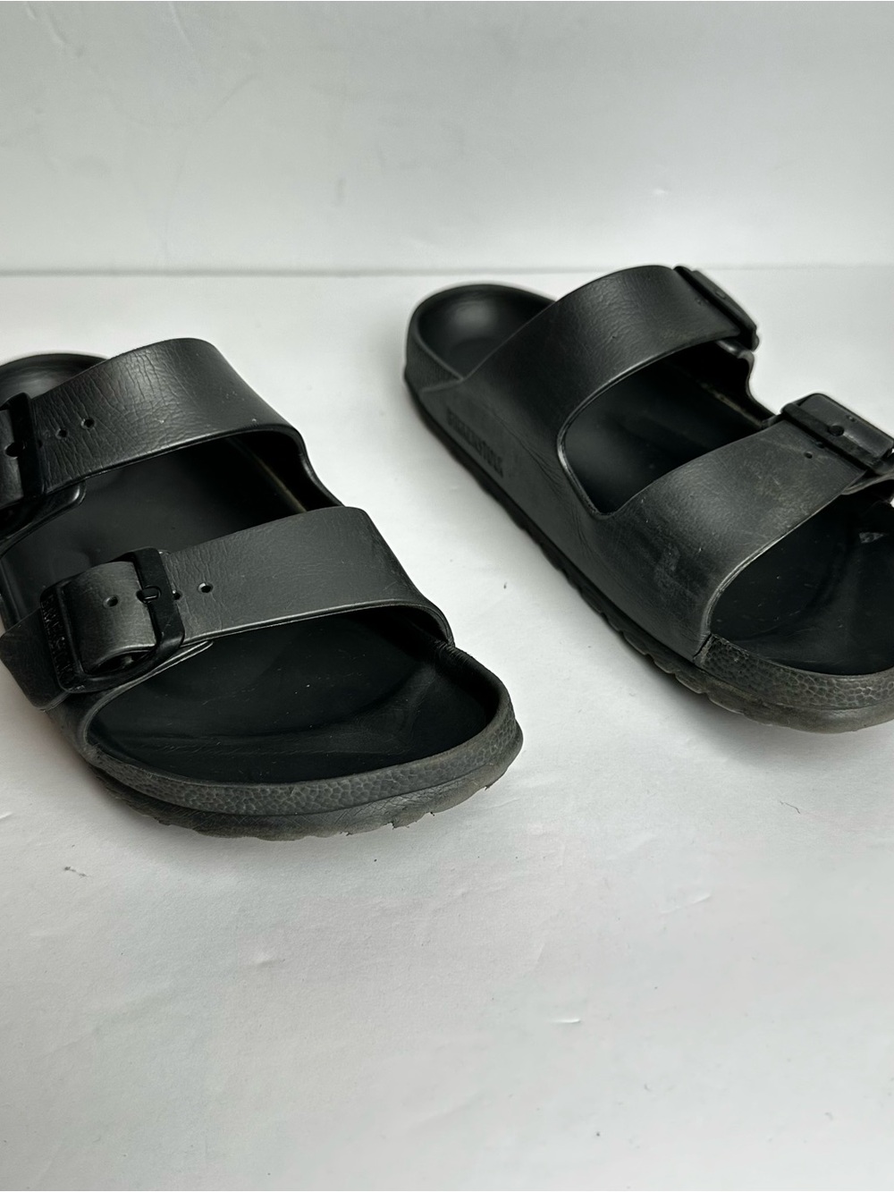 Birkenstock Arizona EVA Sandals Women's 7 or Men's 5 EU 38 Shoes Dark Gray FLAW